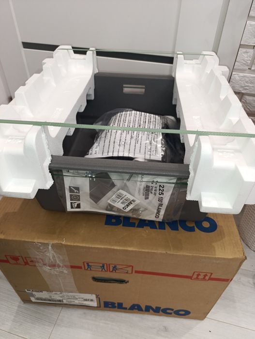 Zlew BLANCO SUBLINE 400-U antracyt