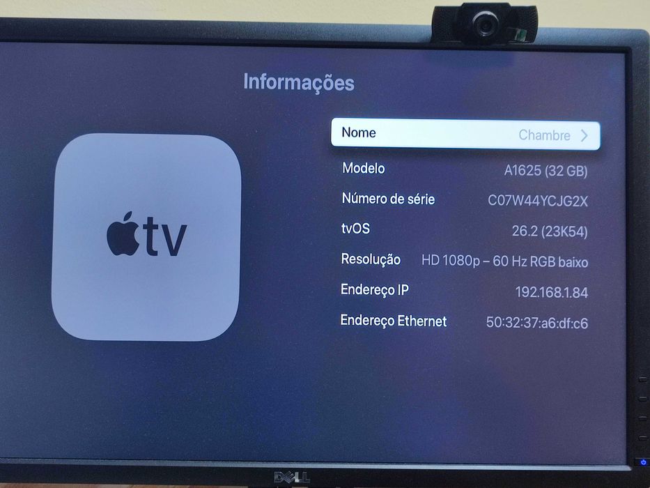 A1625 32GB Apple TV - Box AppStore IPTV