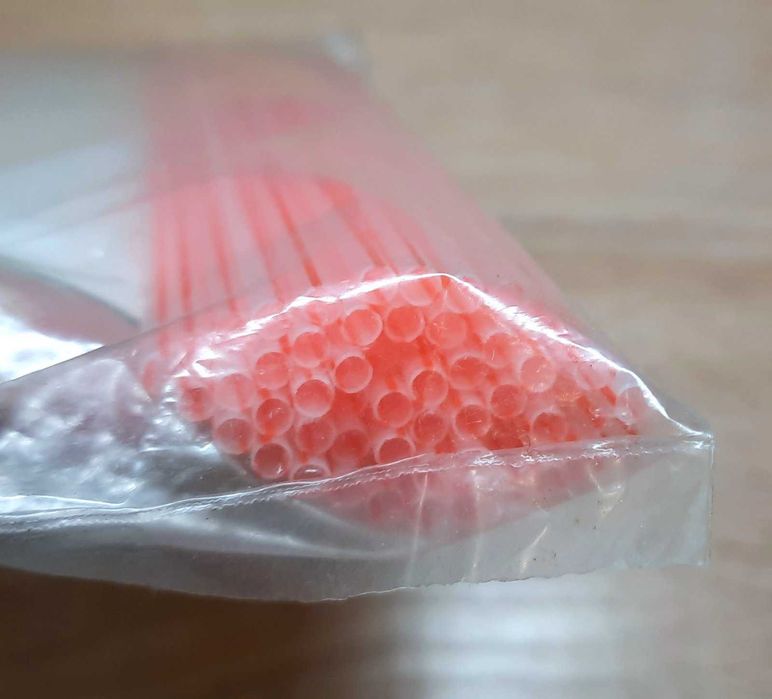 Соломка для коктейлів 1988 року СРСР. Нова закрита упаковка.