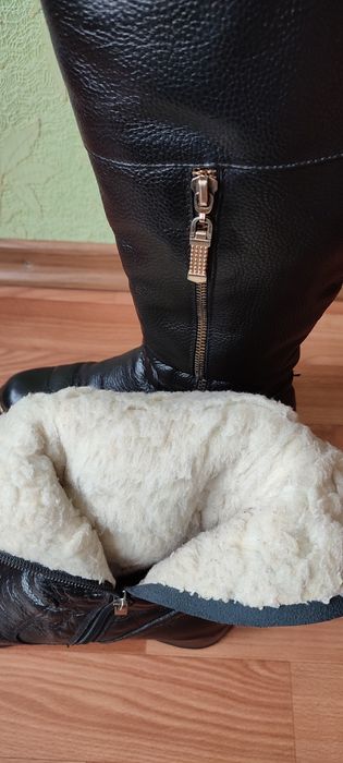 Женские ЗИМНИЕ кожаные САПОГИ р.37