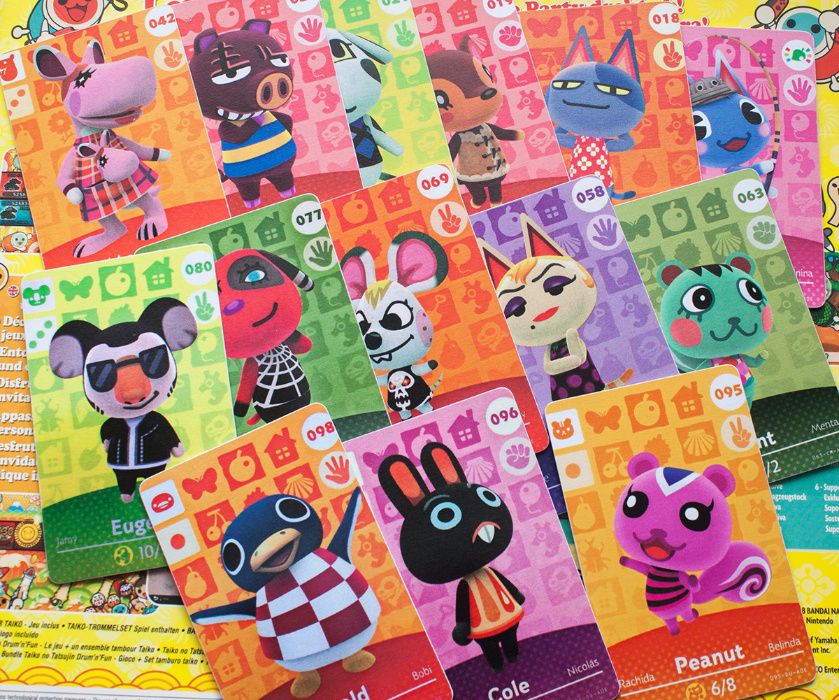 Amiibo карточки (NTAG215) 3 шт