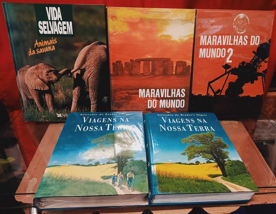 varios livros e enciclopedias diversos temas