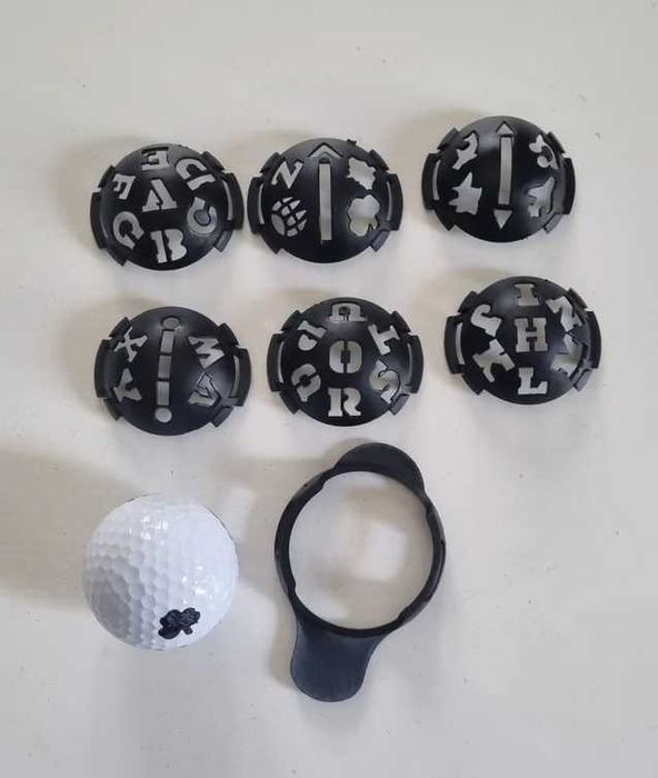Moldes para marcar bolas de golfe AC004