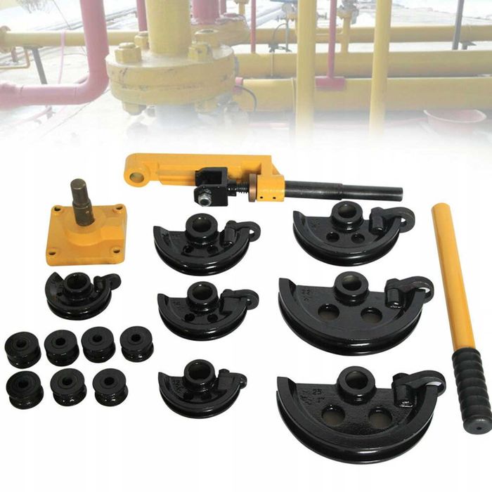 Ręczna giętarka do rur stalowych 10–25 mm solidna