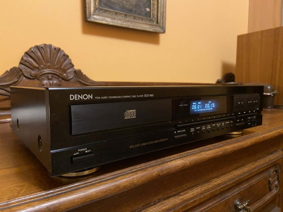 Ceniony odtwarzacz Denon DCD-960, digital out, optical out, DAC