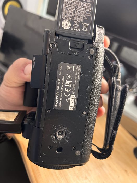 Camera Filmar Sony FDR AX 33