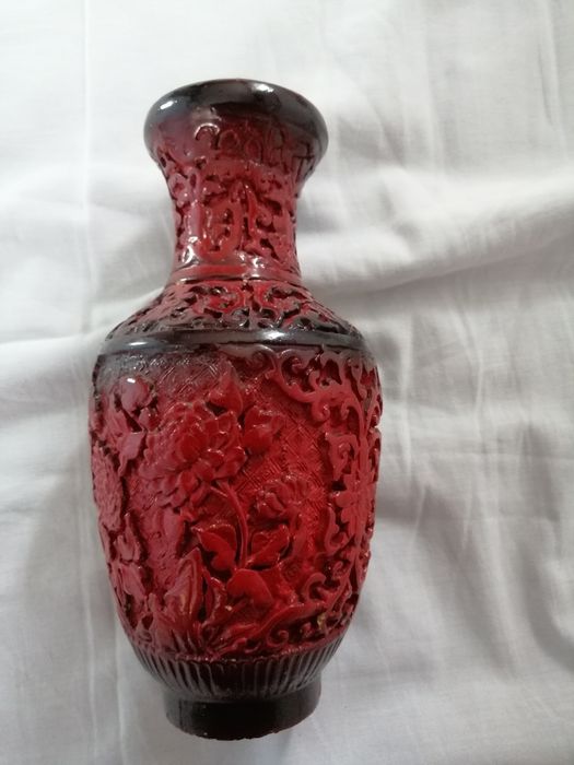 PRL, Wazon lub świecznik 21 cm, Vintage