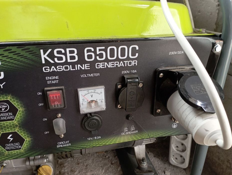 Генератор бензиновый Konner&Sohnen BASIC KSB 6500C 5 кВт