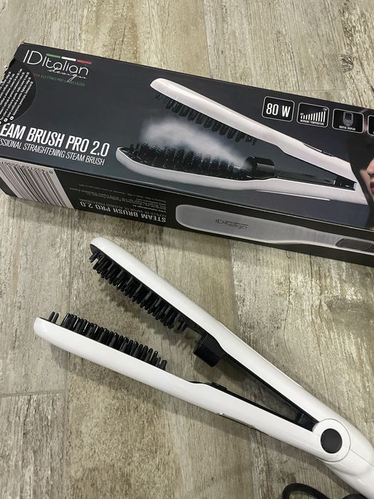 Italian Design Steam Brush Pro 2.0 & Thermicare Alisador de cabelo