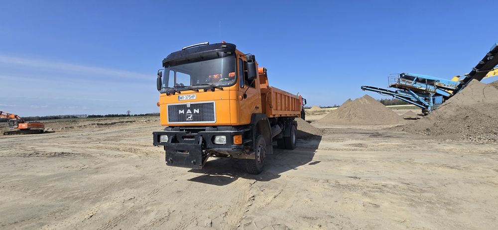 Man 4x4 18.372 wywrotka zaczep hydroburta meiller kiper