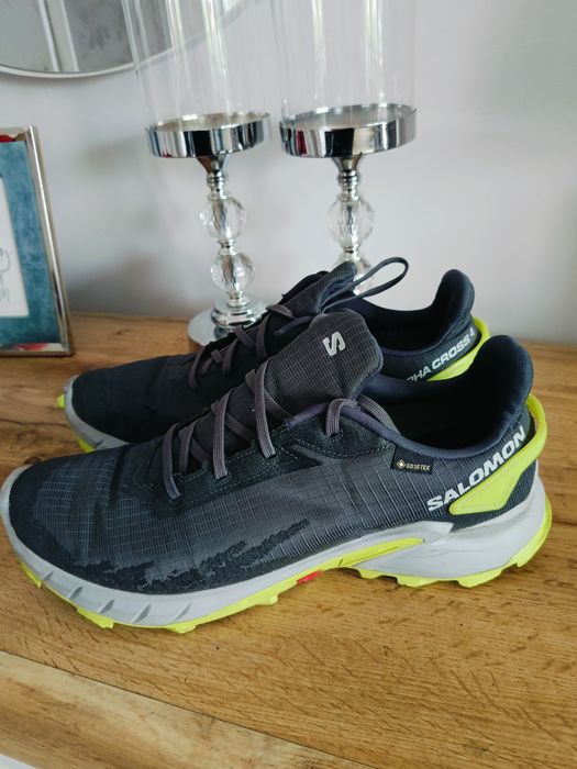 Buty Salomon cross 4 szare 45,5 gore tex