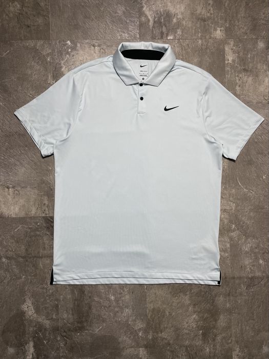 Поло nike dri-fit найк оригінал футболка теніска блакитна розмір l