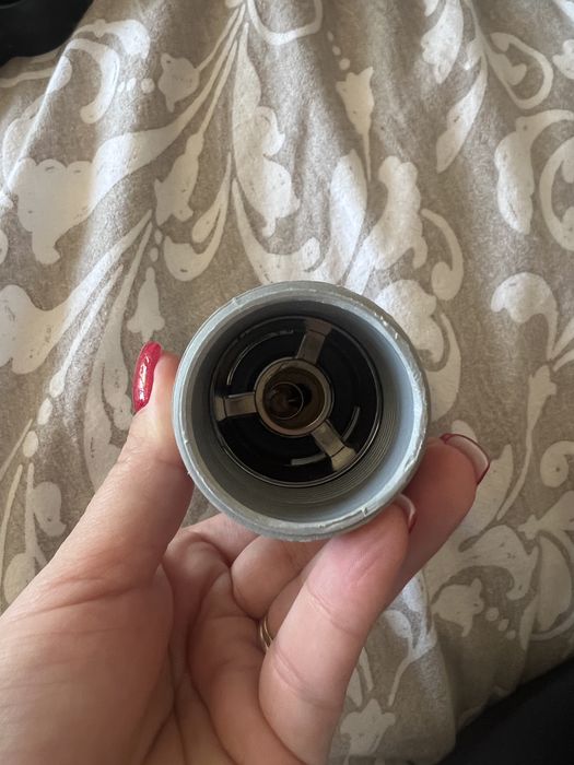 Korek klik-klak (push-open) do umywalki lub wanny – czarny, nowy