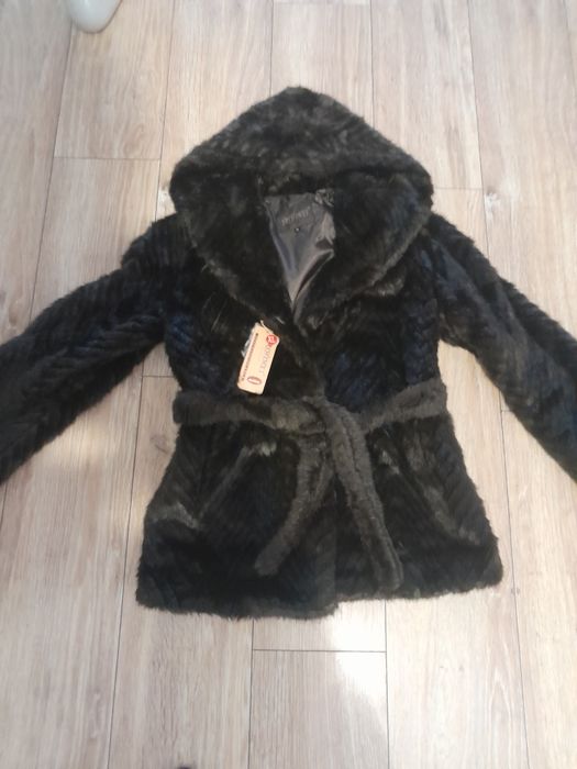 Kurteczka futerko XL  czekoladowe