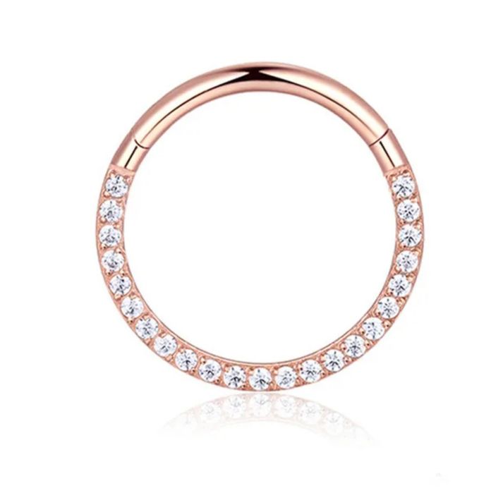 Пірсинг губи, носу, пупка. Пирсинг губа, нос, септум, кликер из титана