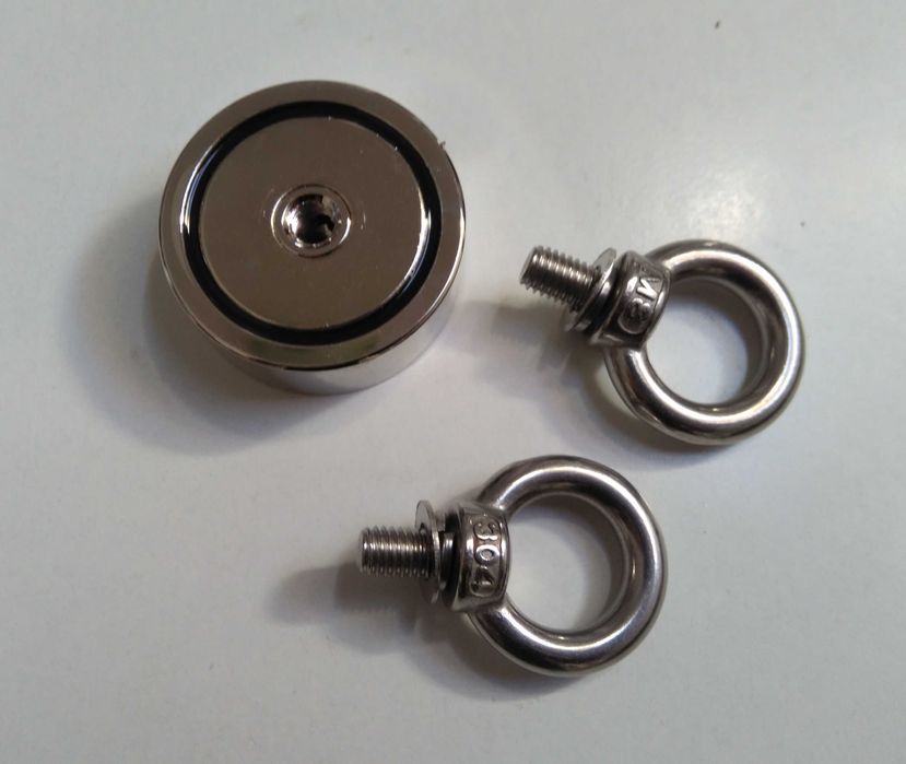 Ímã de neodímio, poderoso, imãs de resgate pesca de metal