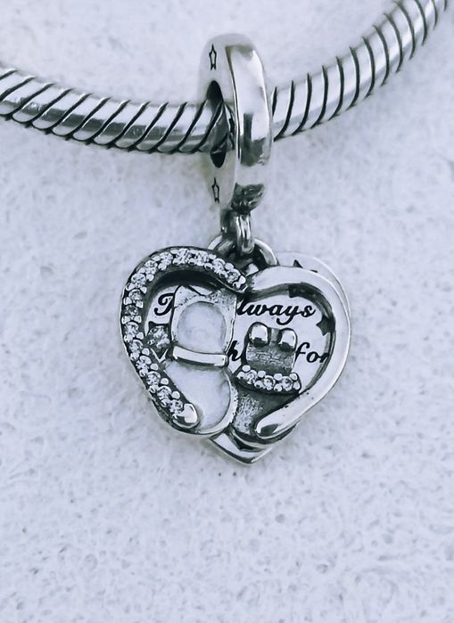 Zawsze eszka charm's koty s 925