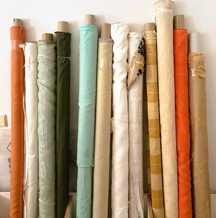 Lote de Tecidos de Qualidade Cerca de 70kg | Encerramento de Atividade