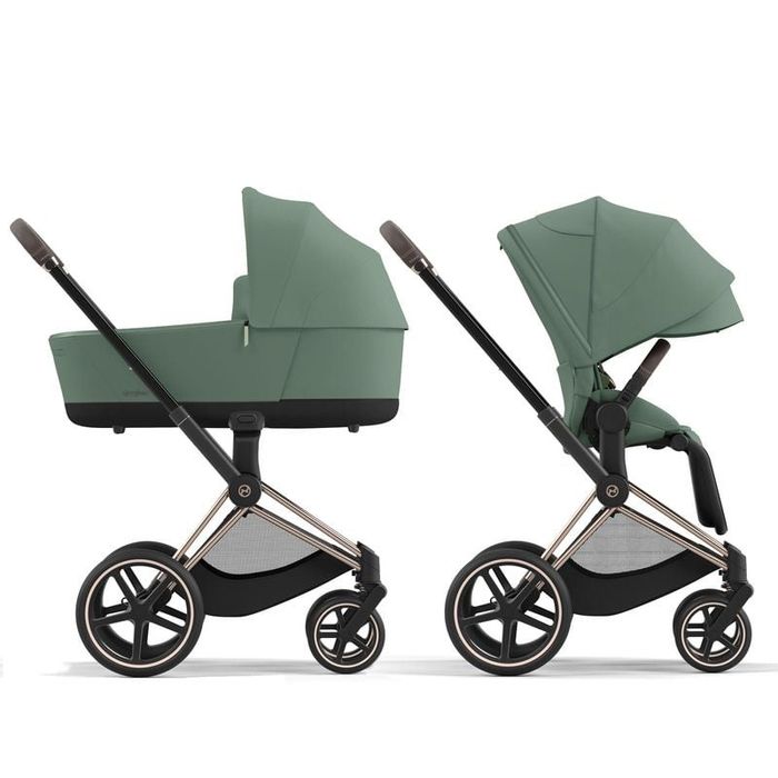 Cybex Priam 2 в 1 - Leaf Green (шасі Rose Gold )