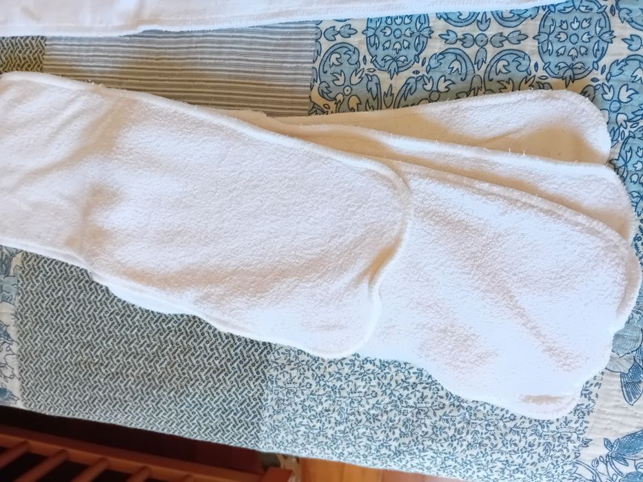 Absorventes para fraldas reutilizáveis +1 fralda ajustada popolini