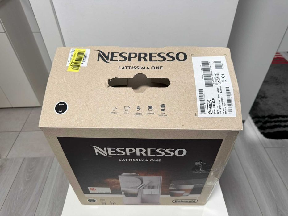 Ekspres kapsułkowy De'Longhi Lattissima One EN510.B 19 bar czarny