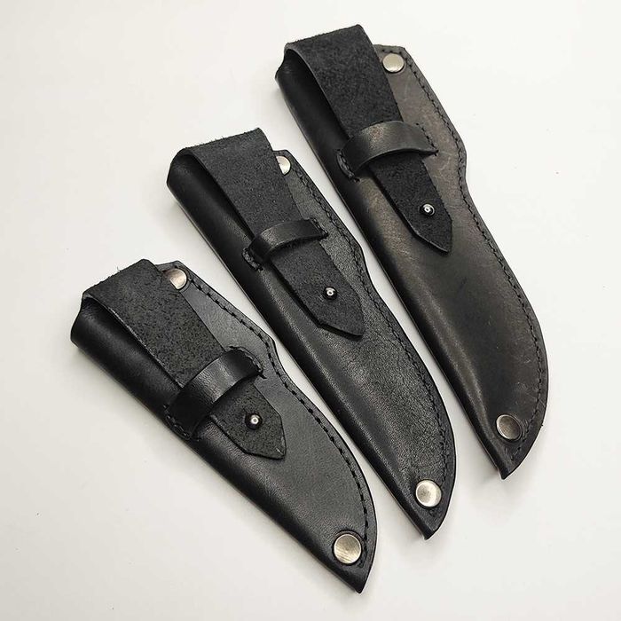 Ножны для охотничьих ножей из натуральной кожи.