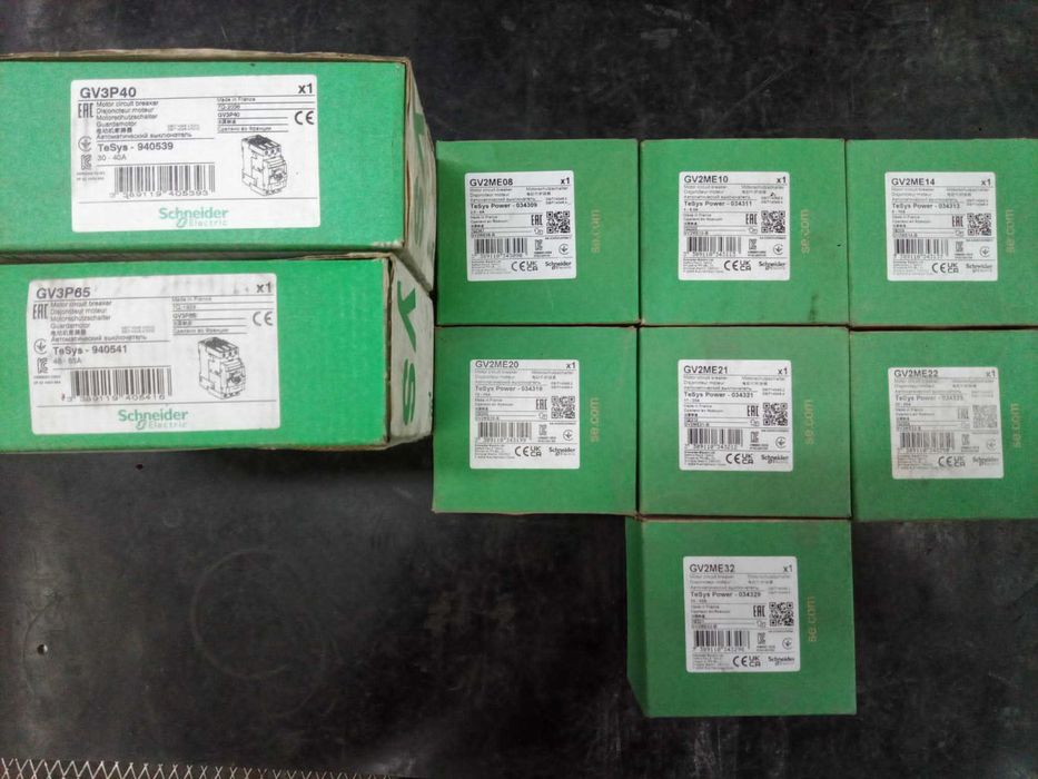 Schneider Disjuntor Disjuntores térmicos NOVOS magneto térmico motor