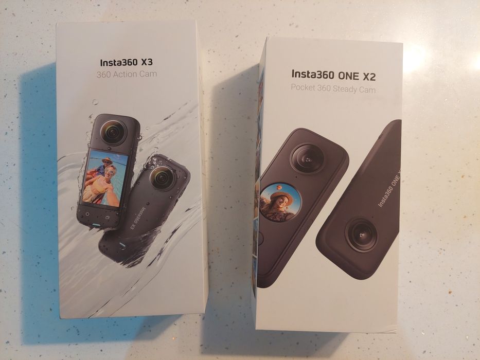 Insta360 X3 com caixa