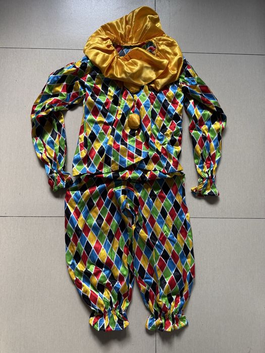 Strój na przebranie clowna rozmiar ok 15