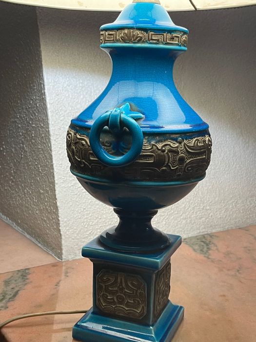 Candeeiro Vintage com abajur