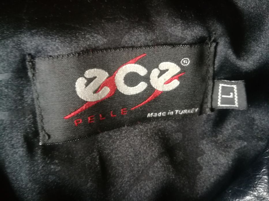 Кожаная куртка заводская Турция