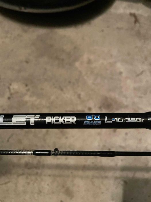 Wędka GARBOLINO Silver Bullet Picker 2,4 m C.W. 10-35g