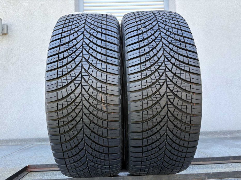 x2 całoroczne 225/55R17C GoodYear 8,2mm 2024r 100% bieżnika 4S143