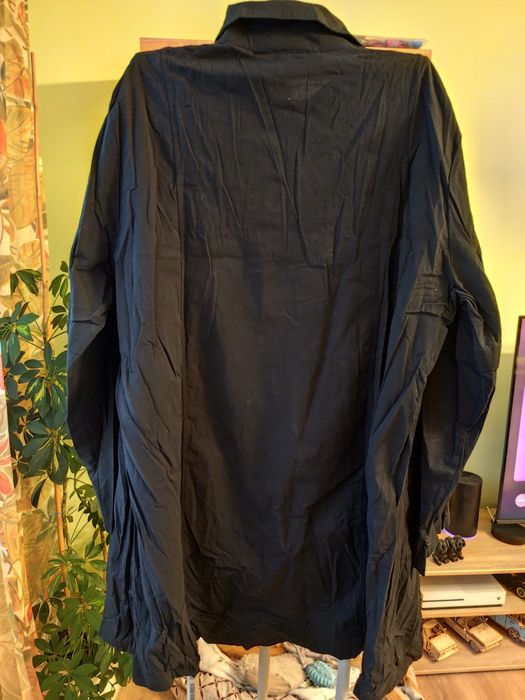 Czarna koszulowa sukienka Paris Collection r. XXL/44 97% bawełna