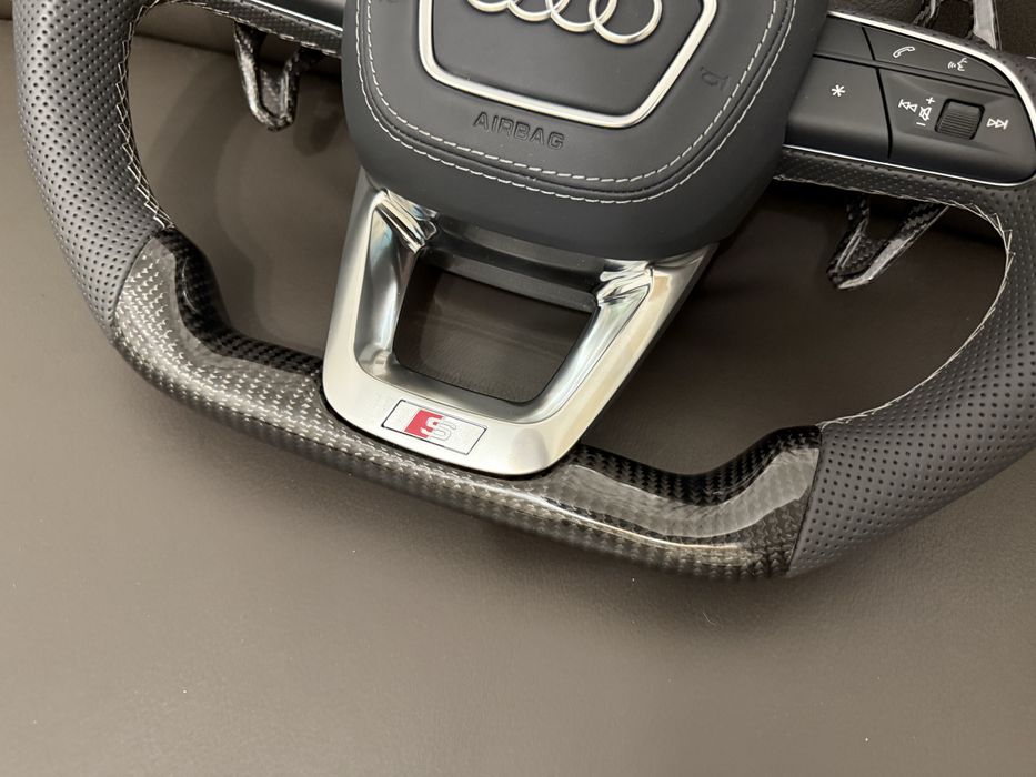 руль audi carbon q5 q7 q8 rs s кермо карбон ауді ауди