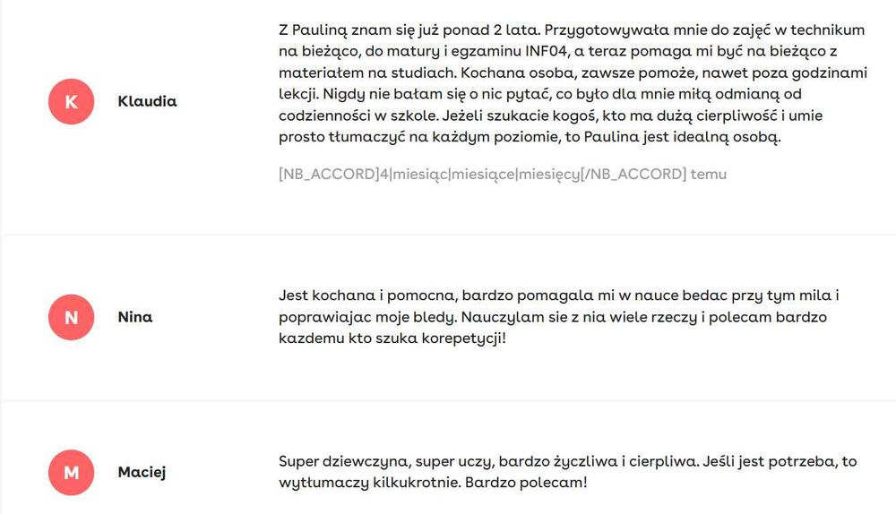 Korepetycje z programowania | POPRAWKA | C#, C++, Python, Html, PHP, JS, Bazy danych | technik programista