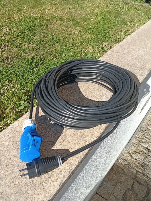 Extensão shuko para indústrial 16A 40m