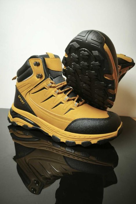 Zimowe wysokie buty męskie nowe mocne Okazja 43