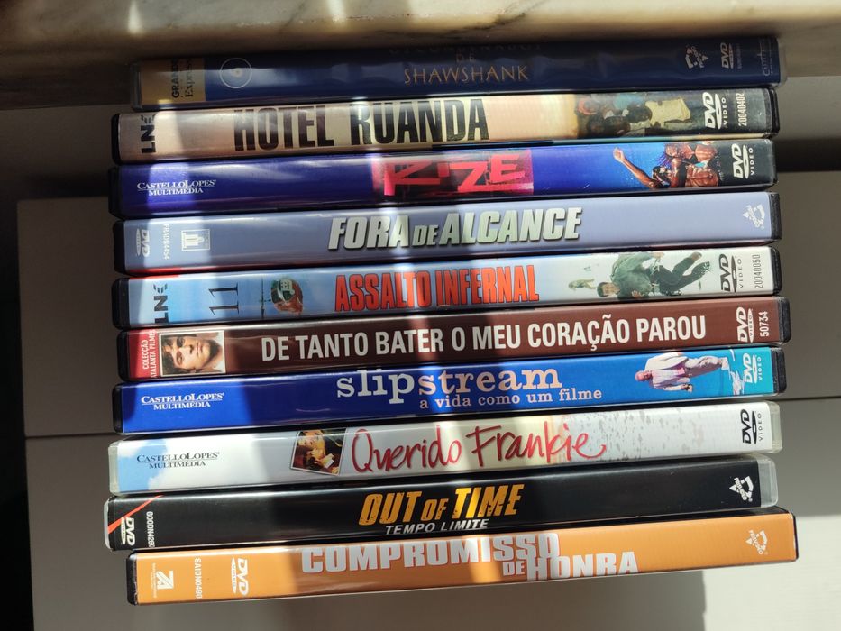 Pack com  10 dvds