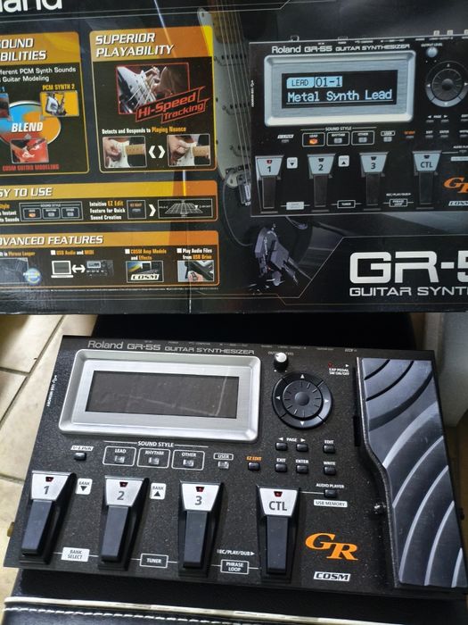 Roland GR-55GK GUITAR Sintetizador Guitarra (inclui Pickup GK-3 GUITAR
