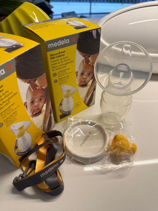 Coletores de leite medela