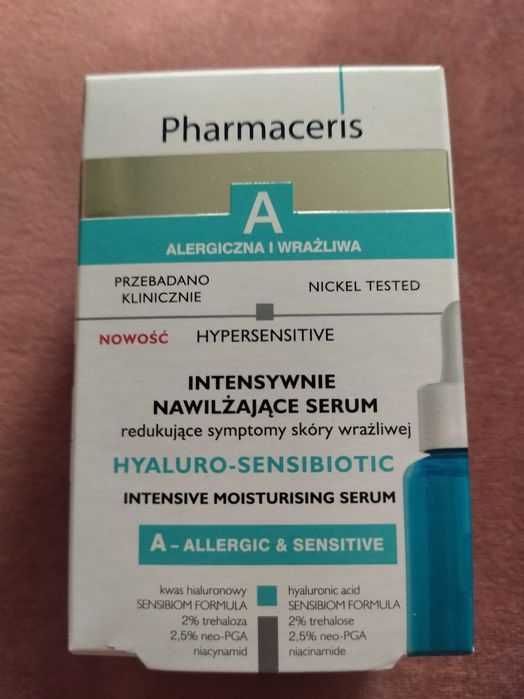 PHARMACERIS A HYALURO-SENSIBIOTIC intensywnie nawilżające serum