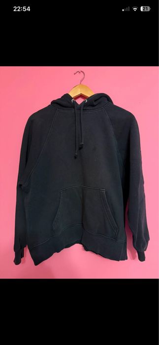 Czarna bluza z kapturem