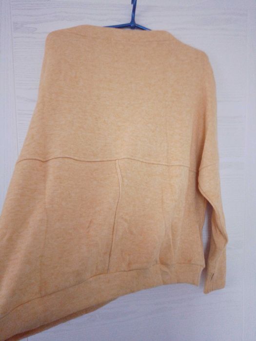 Свитер Dressa xxl.Вискоза+шерсть.Желтый.Длина 68 см.