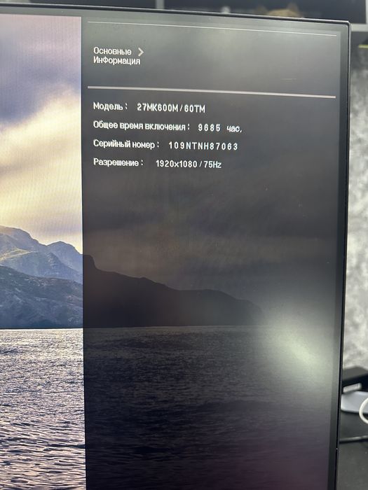 Монітор 27 LG MK600