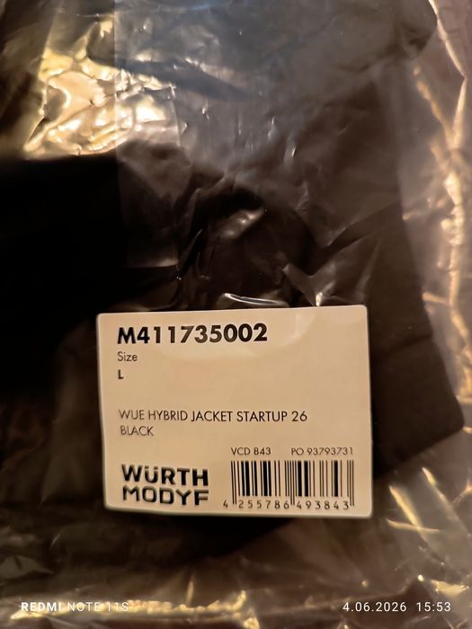 Kurtka Wurth rozmiar L