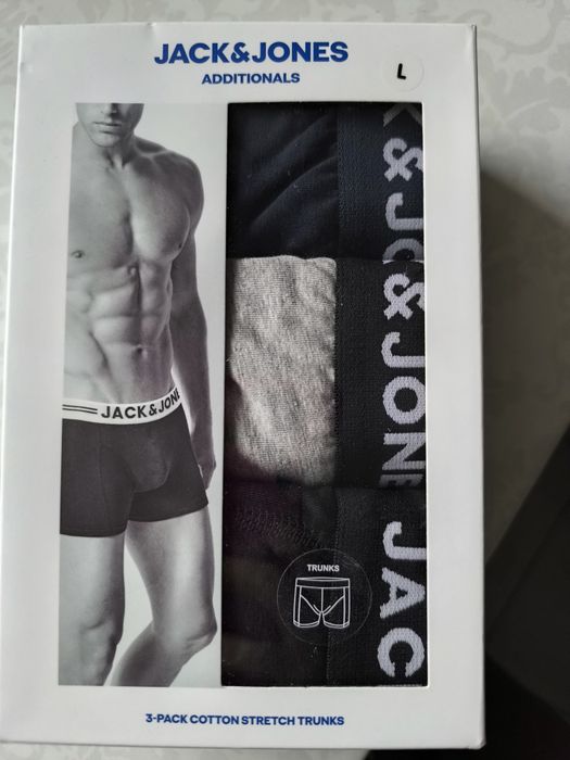3 pak męskich bokserek Jack&Jones Additionals r.L