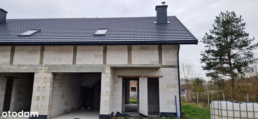 Dom w zabudowie bliźniaczej – 115,70 m2 – Tajęcina – 5 pokoi - garaż