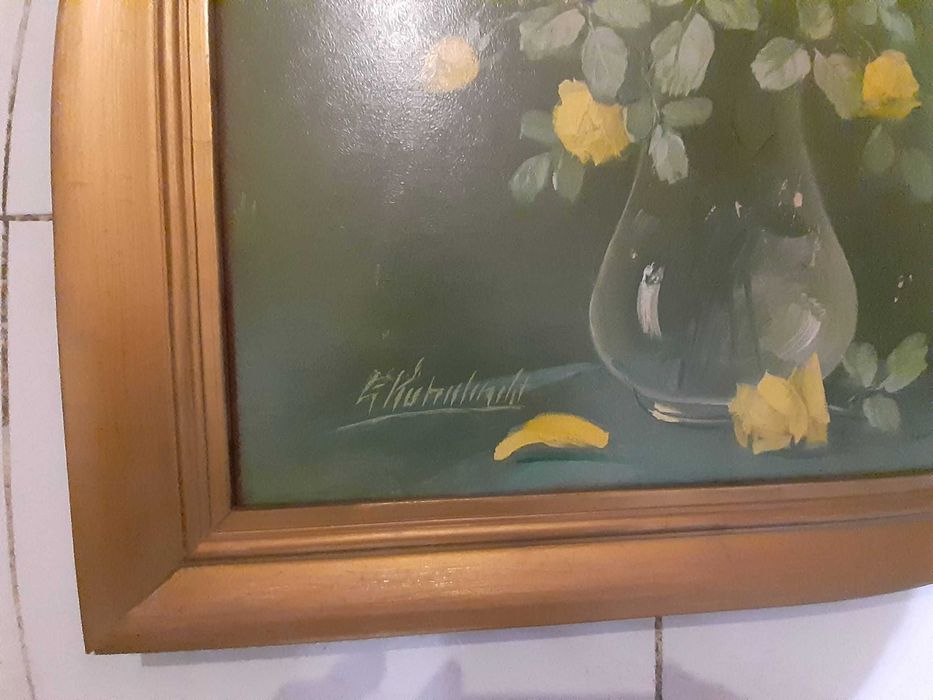 Quadro anos 50/60, excelente estado conservação