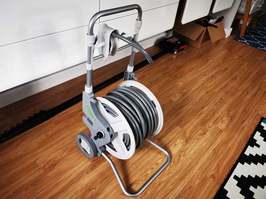 Садовий шланг 50 м на візку з котушкою. Садовий шланг. Шланг садовий.